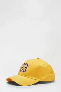 Burton Yellow Varsity Collegiate With 23 Mens Face Cap - Stockpoint Apparel Outlet