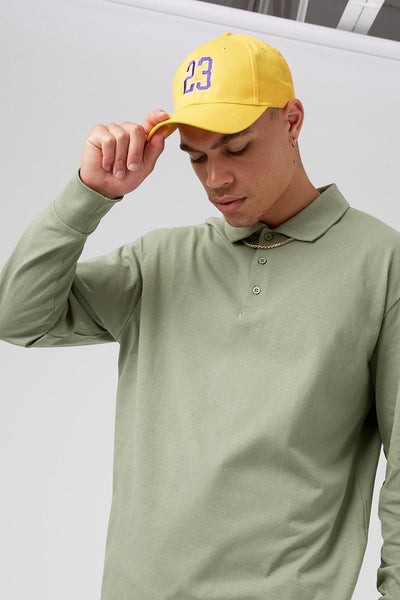Burton Yellow Varsity Collegiate With 23 Mens Face Cap - Stockpoint Apparel Outlet