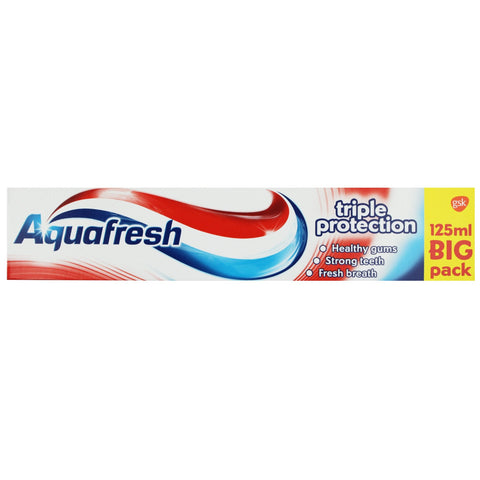 Aquafresh Triple Protection Toothpaste 125ml - Stockpoint Apparel Outlet