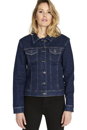 Buffalo David Bitton Women Mia Long Sleeves Denim Jacket - Stockpoint Apparel Outlet