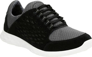 Clarks Black Seremex Lace Mens Sneakers - Stockpoint Apparel Outlet