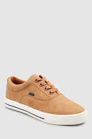Next Boys/Mens Tan Sneakers - Stockpoint Apparel Outlet