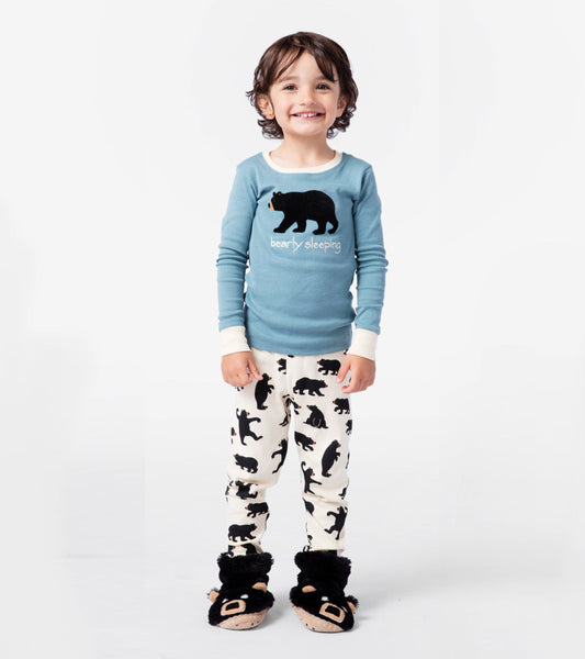 Little Blue House by Hatley Blue Cotton Younger Boys Pyjamas - Stockpoint Apparel Outlet