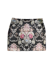 George Floral Jacquard Womens Mini Skirt - Stockpoint Apparel Outlet