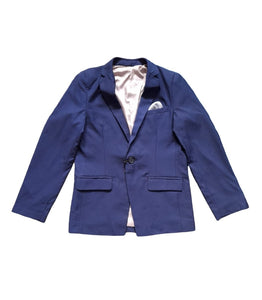 River Island Blue Smart Suit Boys Blazer - Stockpoint Apparel Outlet
