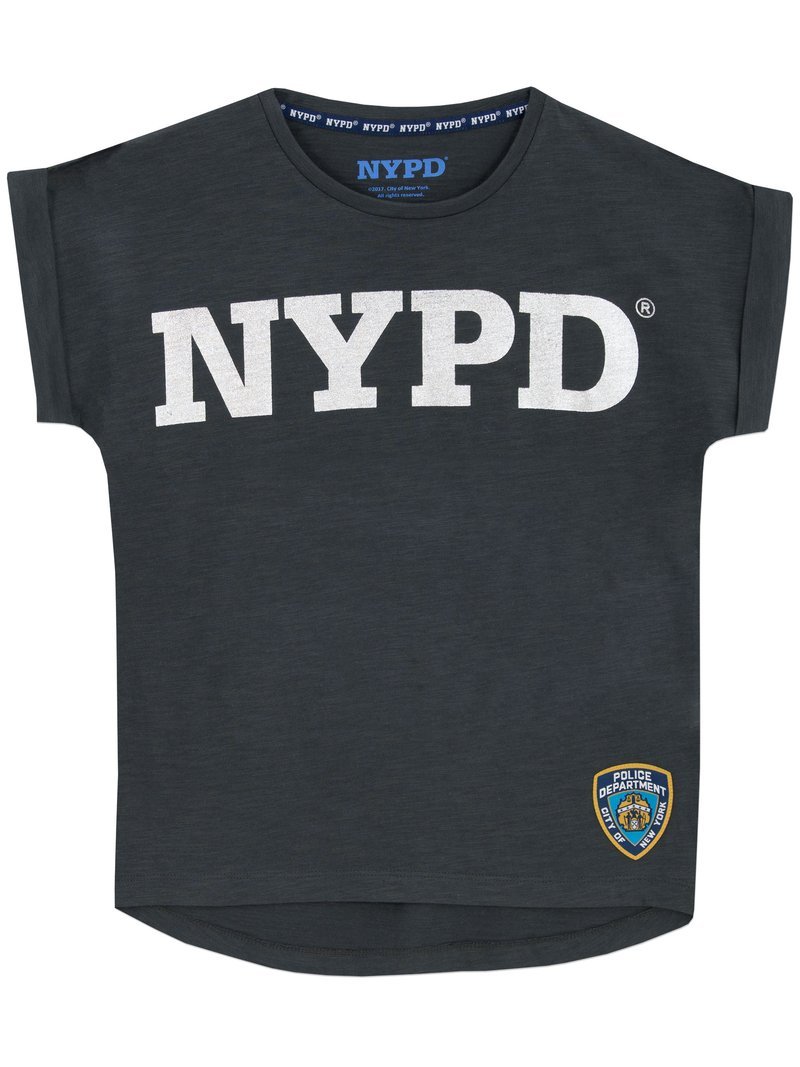 NYPD Black Girls T-Shirt - Stockpoint Apparel Outlet