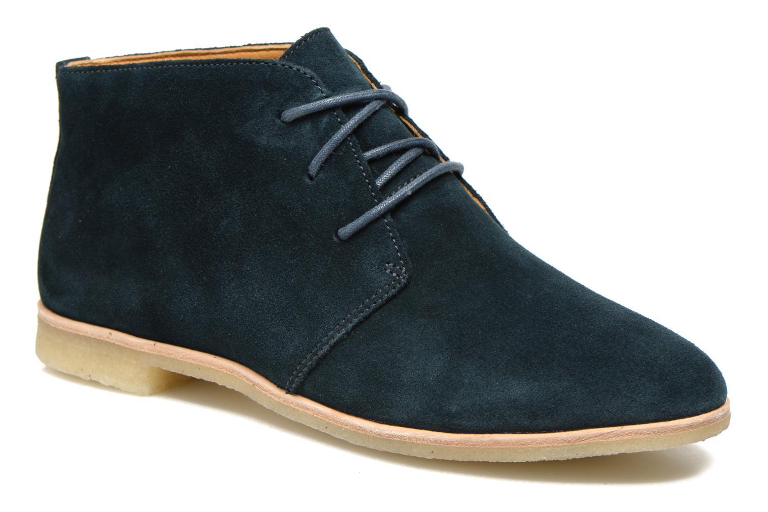 Clarks Originals Womens Phenia Midnight Suede Desert Boots - Stockpoint Apparel Outlet