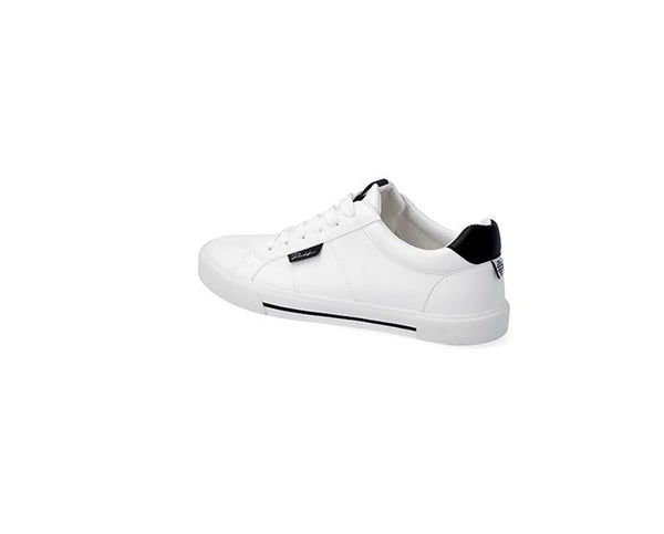 River Island Prolific White Lace Up Mens Trainers - Stockpoint Apparel Outlet