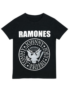 Ramones Boys Black T-Shirt - Stockpoint Apparel Outlet