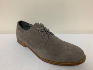 New Look Bermondsey Grey Lace Up Boys / Mens Derby Shoes - Stockpoint Apparel Outlet