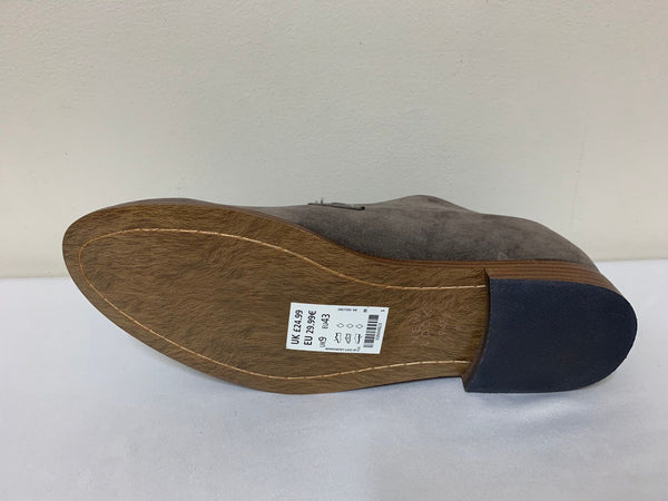 New Look Bermondsey Grey Lace Up Boys / Mens Derby Shoes - Stockpoint Apparel Outlet