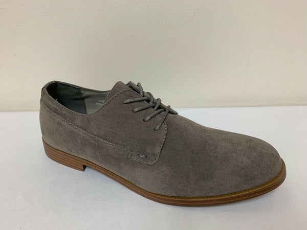 New Look Bermondsey Grey Lace Up Boys / Mens Derby Shoes - Stockpoint Apparel Outlet