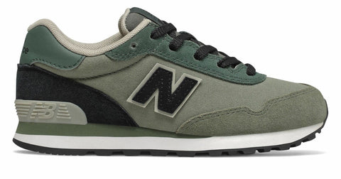 New Balance 515 Green with Black Unisex Boys / Girls Canvas - Stockpoint Apparel Outlet