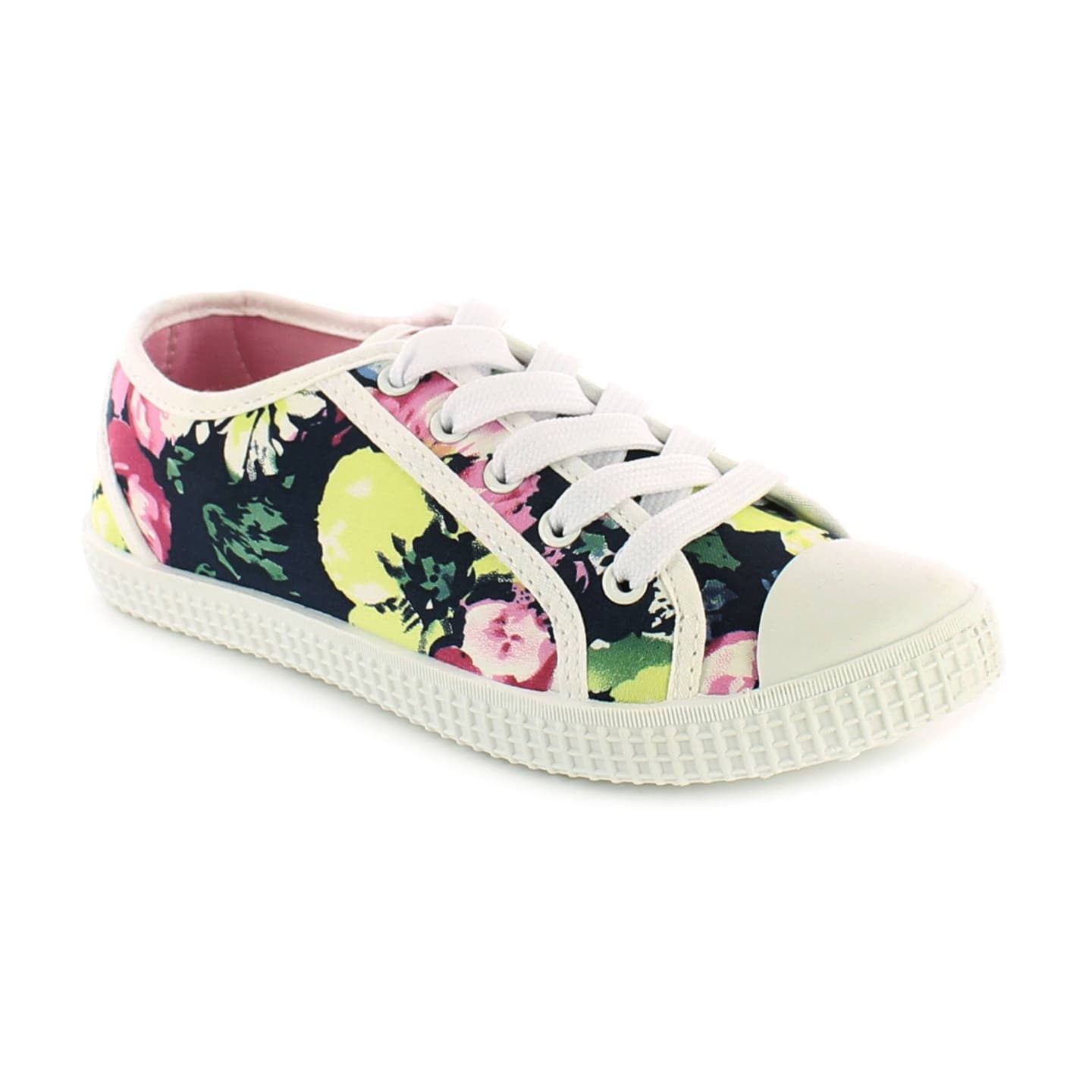 Platino Daisy Floral Girls Canvas - Stockpoint Apparel Outlet