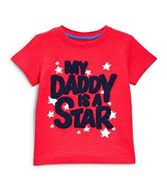 Next Red Boucle Star T-Shirt - Stockpoint Apparel Outlet