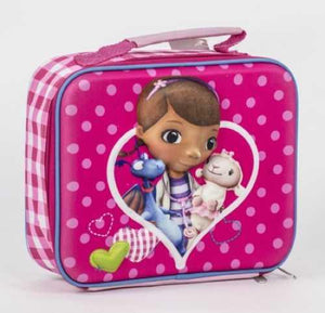 Official Disney Doc McStuffins 3D EVA Insulated School Lunch Bag - Stockpoint Apparel Outlet