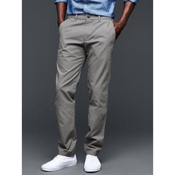 GAP Slim Fit khaki - Grey - Stockpoint Apparel Outlet