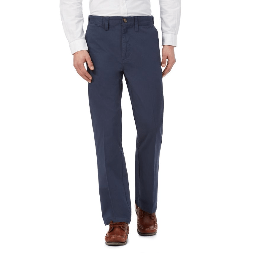 Maine New England - Blue Chino Trousers - Stockpoint Apparel Outlet
