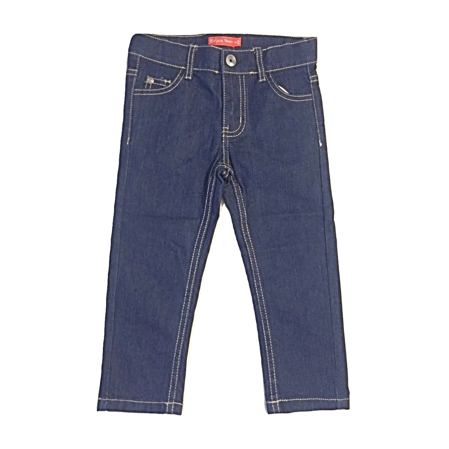 Tissaia Basic Navy Blue Baby Boys Jeans - Stockpoint Apparel Outlet