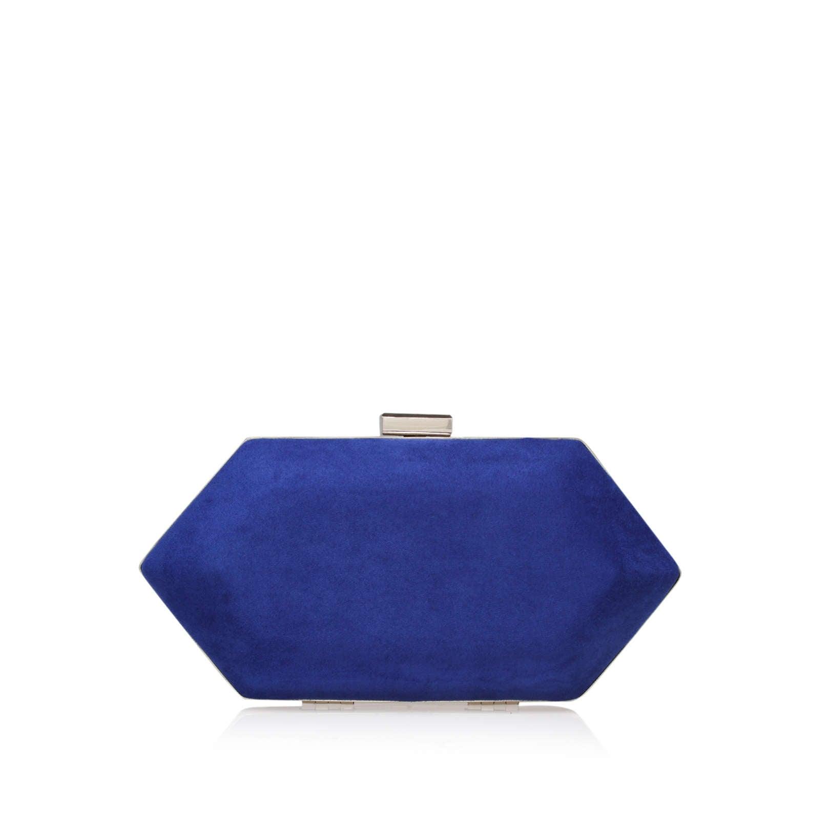 Kurt Geiger Miss KG Jewel 2 Blue Womens Clutch Bag - Stockpoint Apparel Outlet