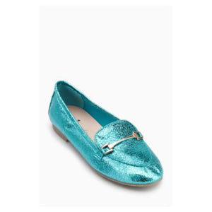 Next Girls Turquoise Loafers
