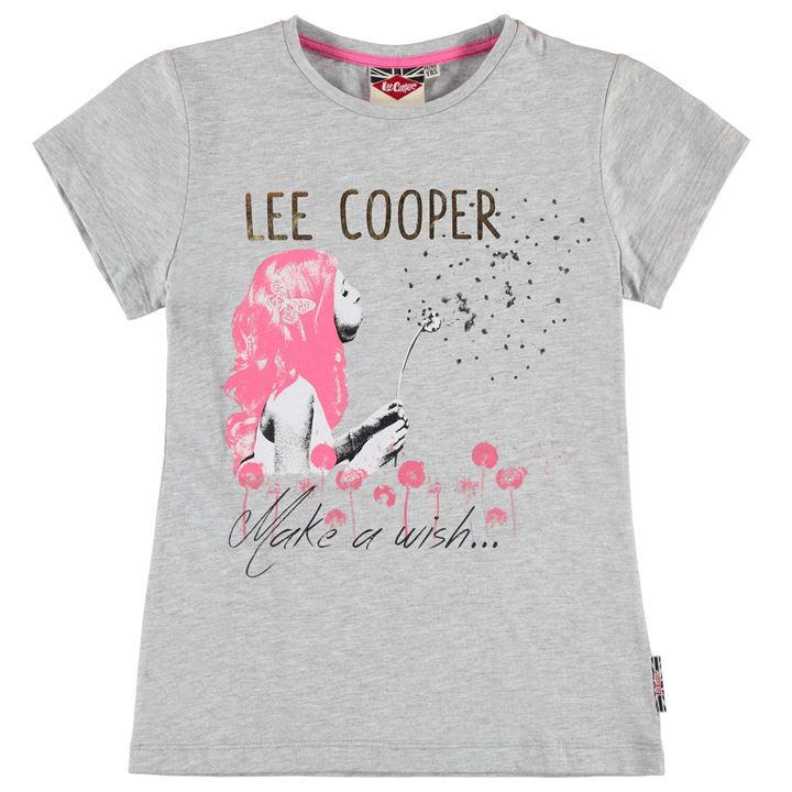 Lee Cooper Grey Marl Top - Stockpoint Apparel Outlet