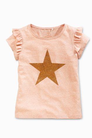 Next Glitter Star T-Shirt - Stockpoint Apparel Outlet