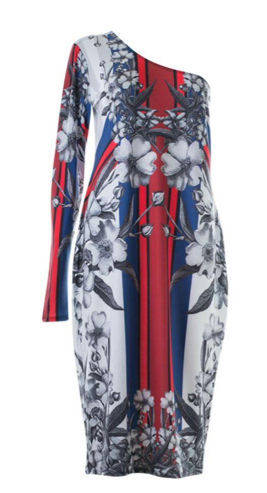 Asos Womens Floral One Shoulder Bodycon Dress – Stockpoint Apparel Outlet