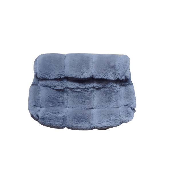 Grey Fur Womens Clutch Bag - Stockpoint Apparel Outlet