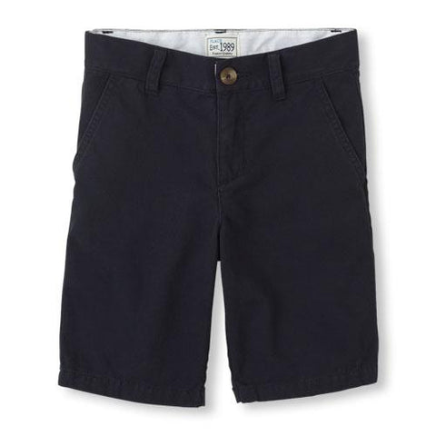 Est 1989 Place Boys Woven Chino Navy Shorts 