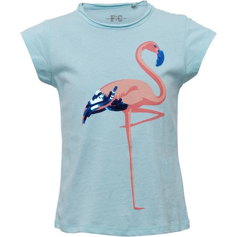 French Connection Flamingo Girls T-Shirt - Stockpoint Apparel Outlet