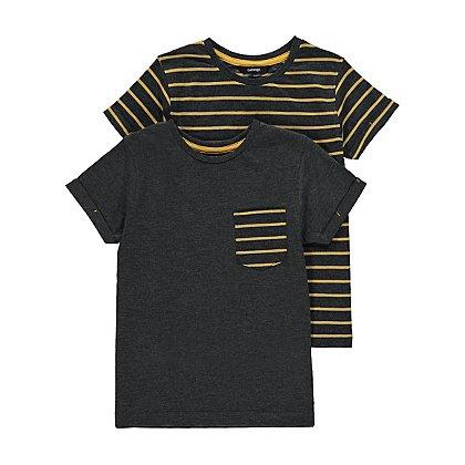 George 2 Pack Striped T-shirts - Stockpoint Apparel Outlet