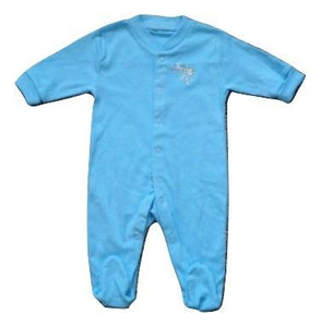 Baby Boys Blue Sleepsuit