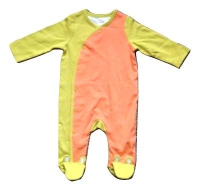Orange & Lime Boys Sleepsuit - Stockpoint Apparel Outlet
