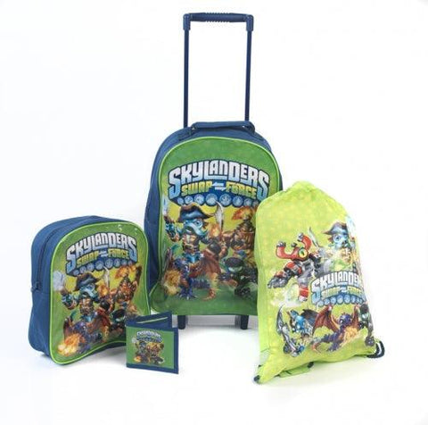 Skylanders Character 4 Pack Luggage Set - Stockpoint Apparel Outlet