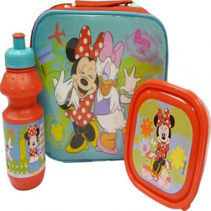 Disney Minnie Mouse 3 Piece Lunch Set - Stockpoint Apparel Outlet