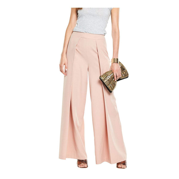 V By Very Pleated Wide Leg Womens Trousers - Stockpoint Apparel Outlet