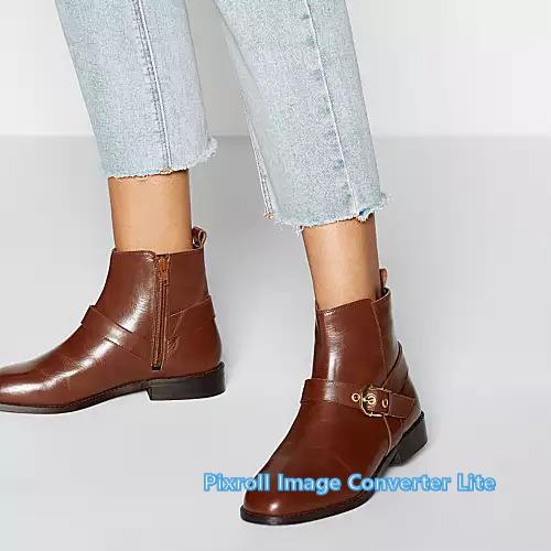 Debenhams Ladies Leather - Ankle Boots - Stockpoint Apparel Outlet
