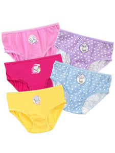 Carte Blanche Tatty Teddy 5 Pack Younger Girls Underwear - Stockpoint Apparel Outlet