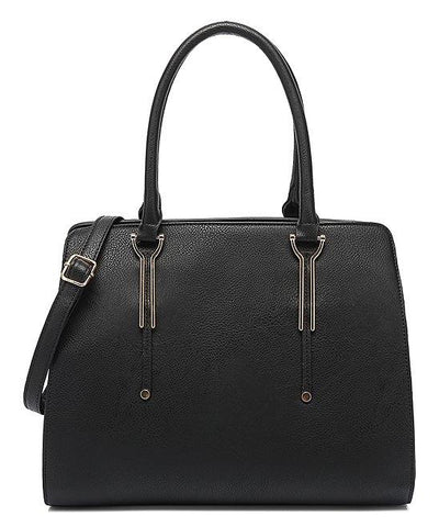 Style Strategy Black Womens Satchel Bag - Stockpoint Apparel Outlet