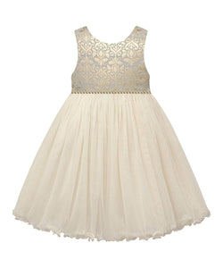 American Princess Gold & Blue Arabesque Embellished Younger Girls Dres Stockpoint Apparel Outlet American Princess Gold & Blue Arabesque Embellished Younger Girls Dres Stockpoint Apparel Outlet